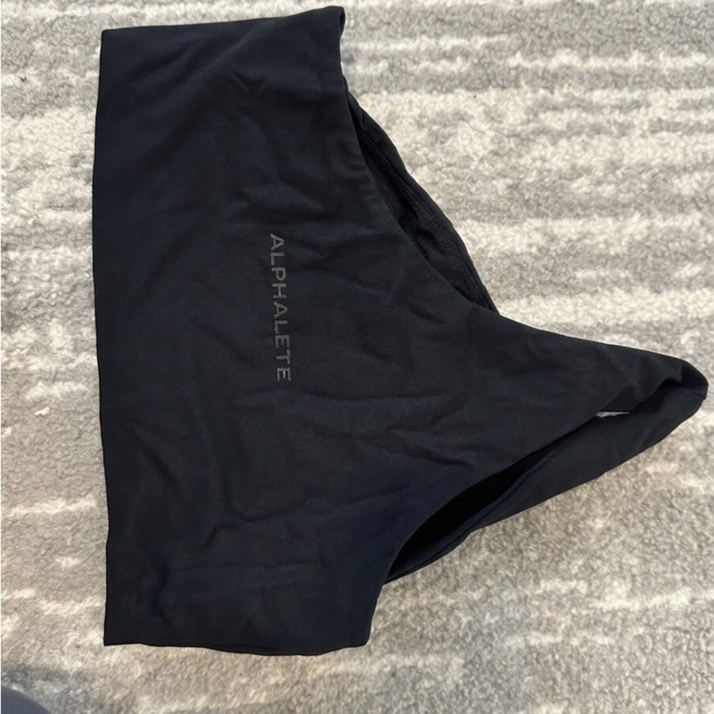 Alphalete Midnight Black Sports bra